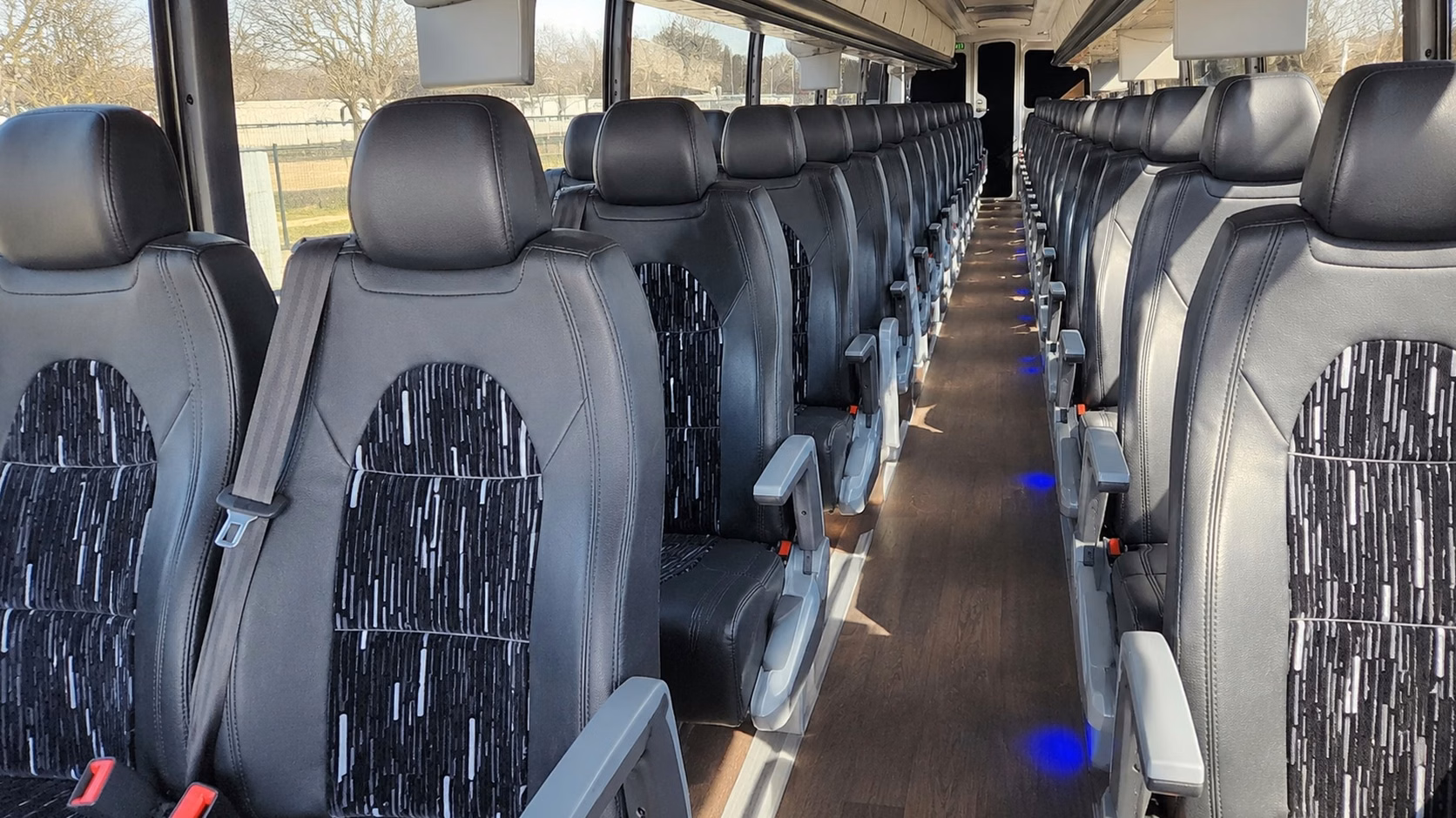 charter buses for fullerton wedding venues with limited parking