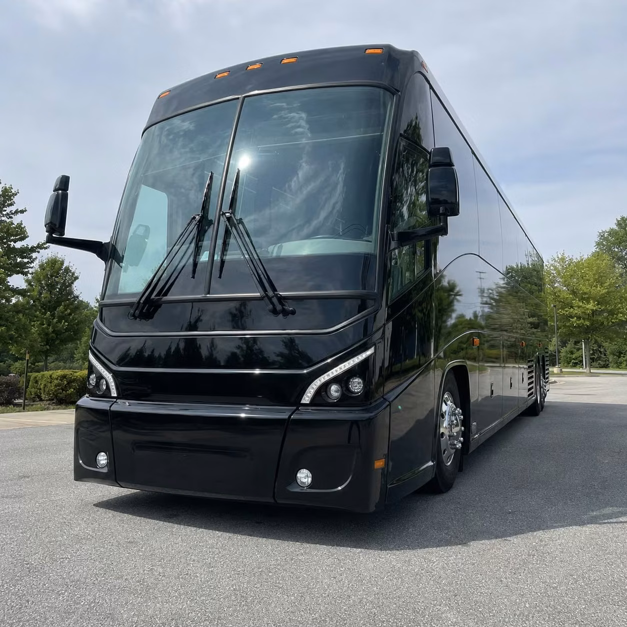 cross orange county in style charter buses for larger fullerton prom groups