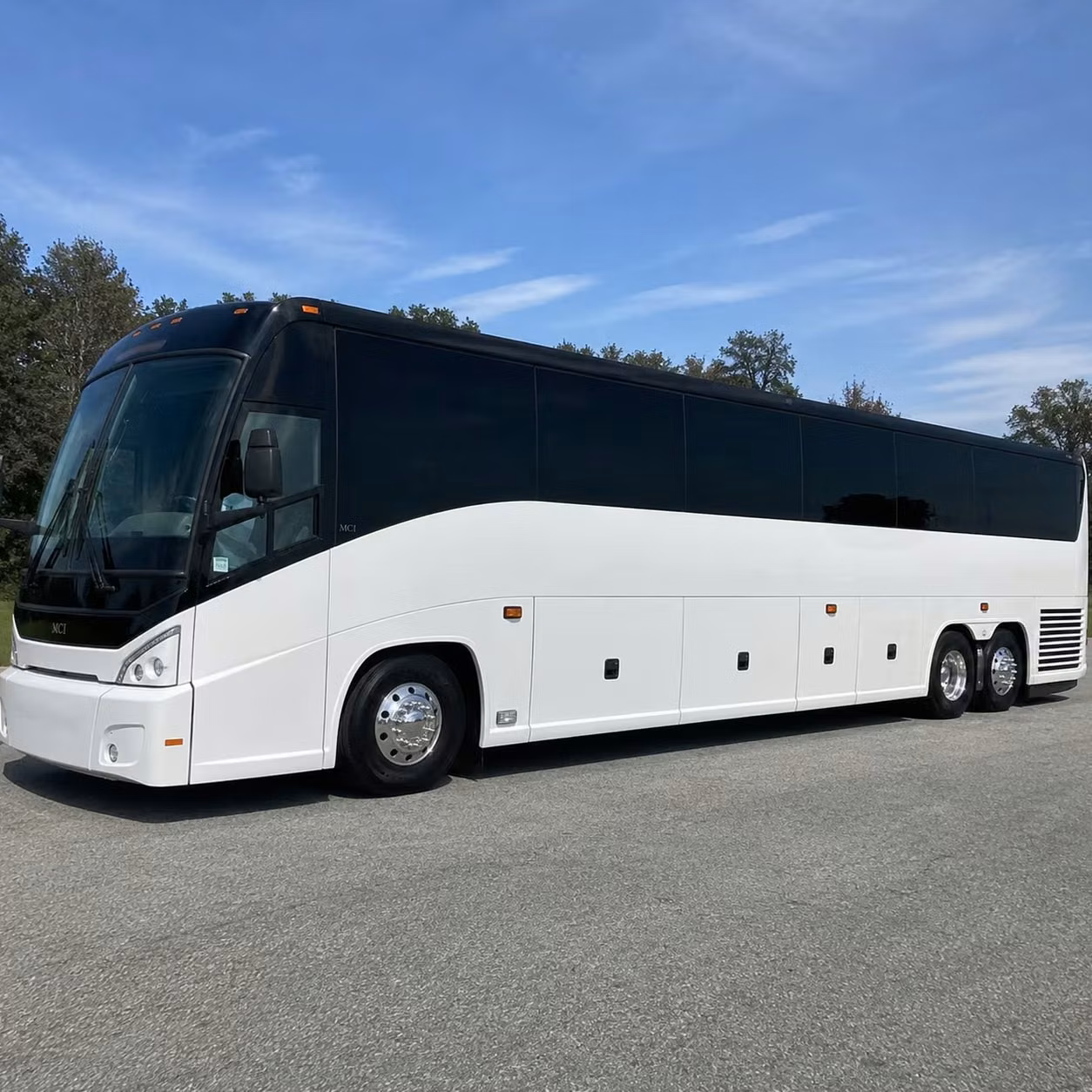 fullerton 56 passenger charter bus rental