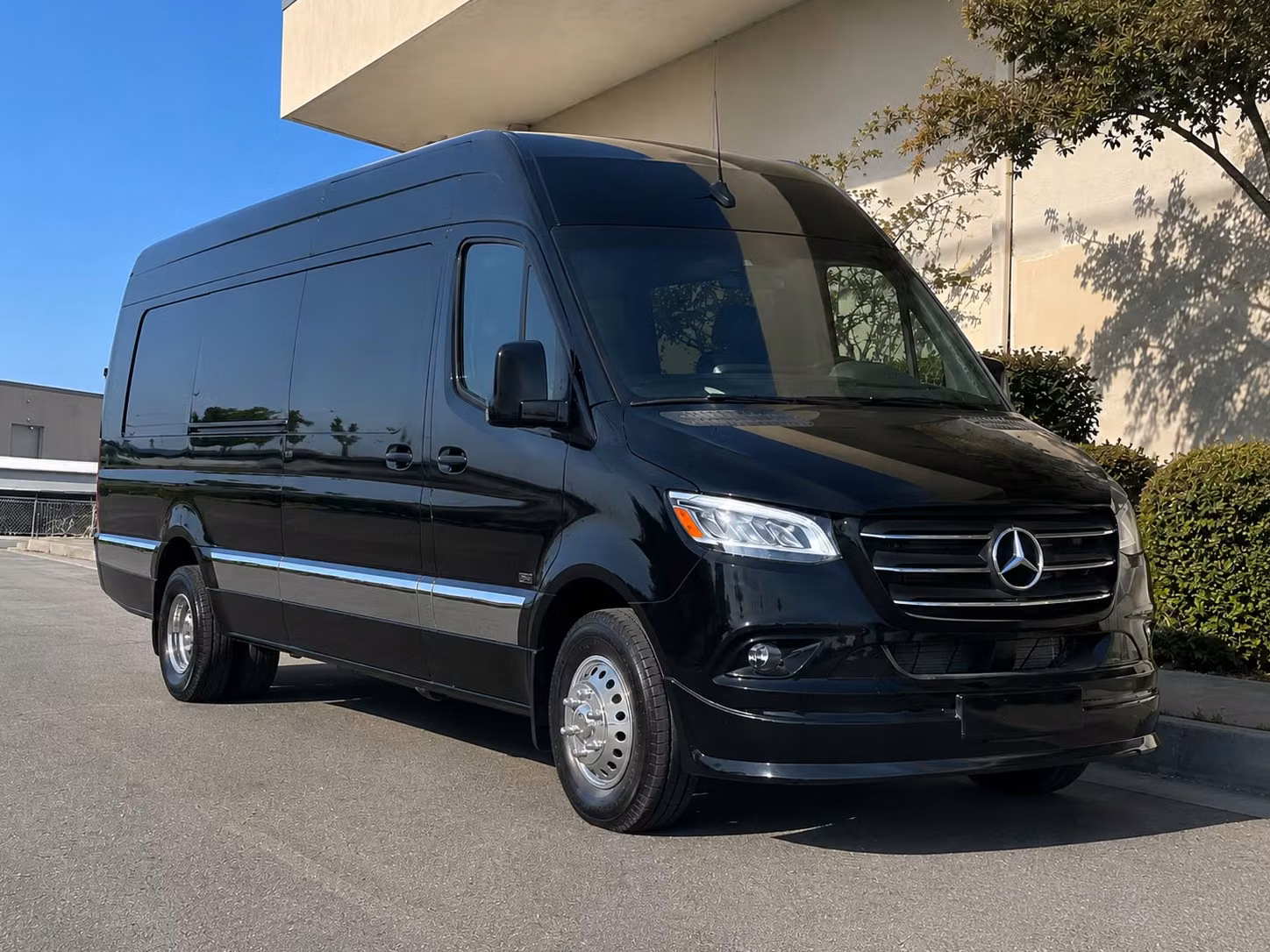 sprinter van with driver
